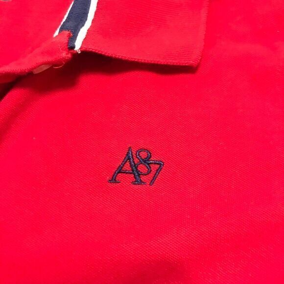 Aeropostale Red A87 women's Stretch Polo XXL - Picture 2 of 3